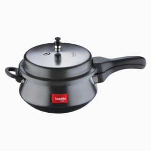 Anantha Graphite Induce – Induction Base Hard Anodized Pressure Cookers  (5.5 L) – Anantha Pressure Cooker