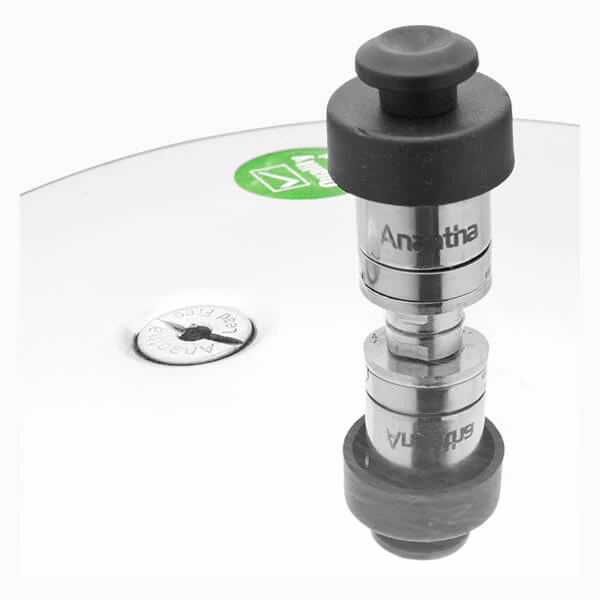 Anantha CNB White - Curry and Briyani Pressure Cookers (4 L)