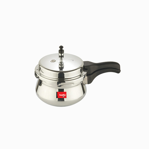 Anantha CNB White – Curry and Briyani Pressure Cookers (1.5 L)