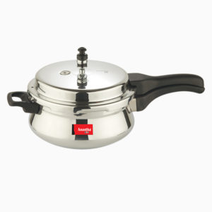 Anantha CNB White - Curry and Briyani Pressure Cookers (5.5 L)