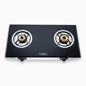 Anantha Glass - Glass Top LPG Stoves (2 Burners)