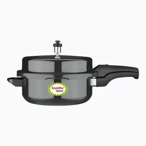 Anantha Graphite Induce Cooker –Induction Base Hard Anodized  Extra deep Pressure Cooker (6.5 L)