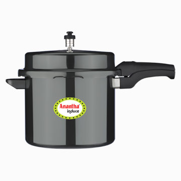 Anantha Graphite Induce - Induction Base Hard Anodized Pressure Cookers (10 L)