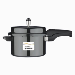 Anantha Graphite - Hard Anodized Pressure Cookers (5.5 L)
