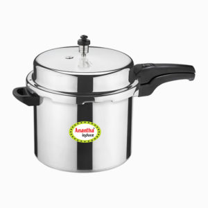 Anantha Graphite Induce – Induction Base Hard Anodized Pressure Cookers  (5.5 L) – Anantha Pressure Cooker