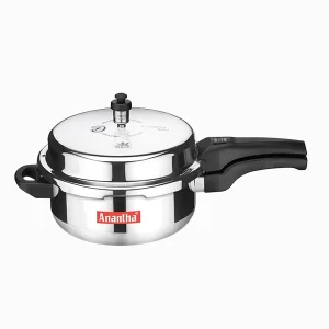 Anantha Perfect Cookers – Extra Deep Aluminium Pressure Pan Cooker (4 L)