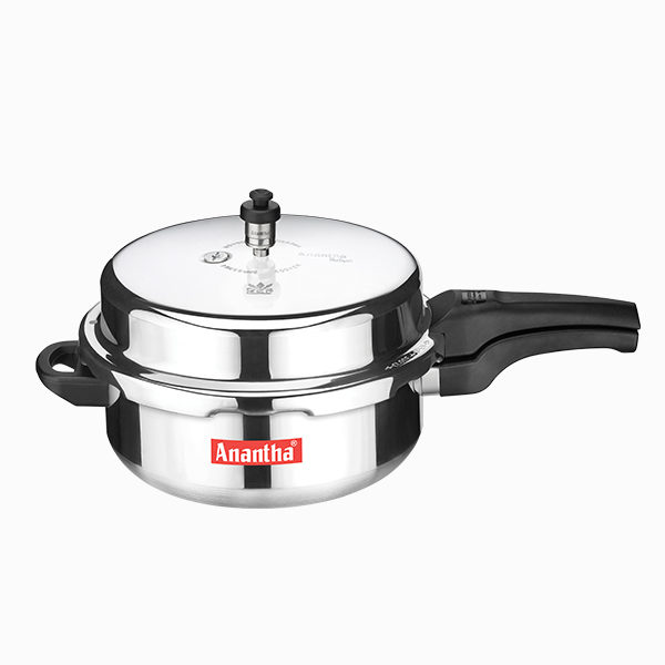 Anantha Perfect Cookers – Extra Deep Aluminium Pressure Cooker ( 6.5L)