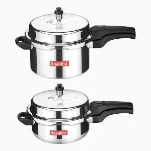 Anantha Winning Combo - 5.5 L (Extra Deep Cooker with Lid) Combo Pack