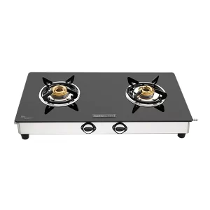 Anantha Glass Nano - Glass Top LPG Stoves (2 Burners)