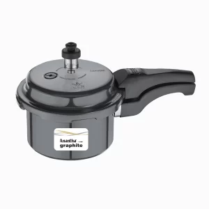 Anantha Graphite - Hard Anodized Pressure Cookers (1.5 L)