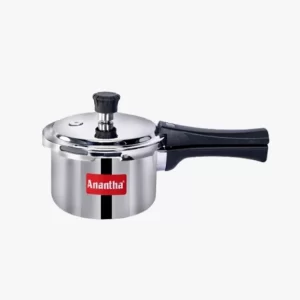 Anantha Trio Stainless Steel Triply Cooker (1.5 L)